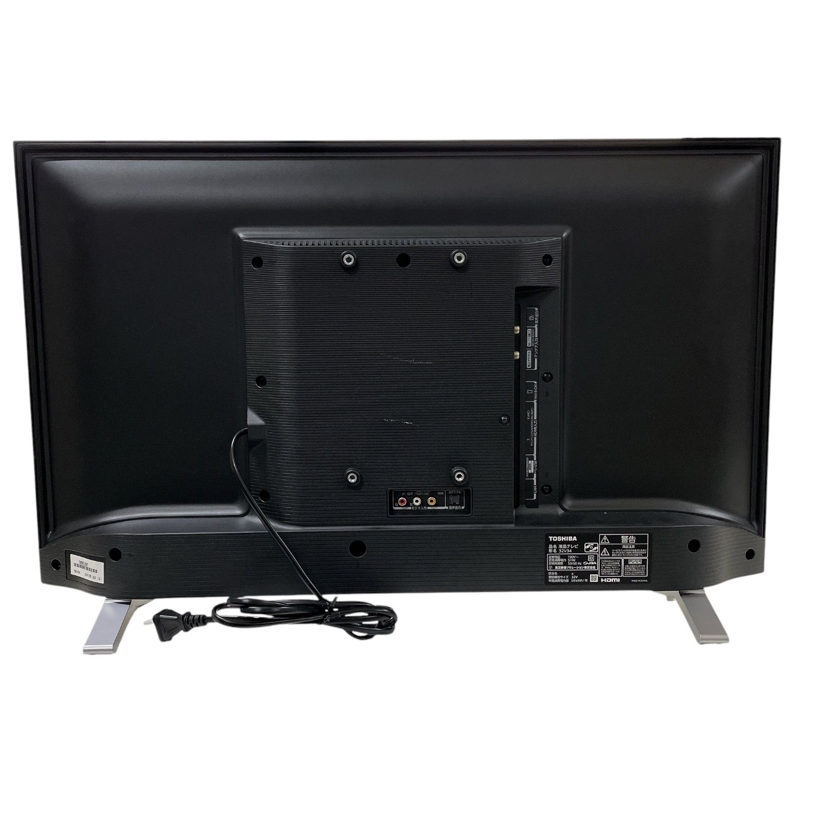 ジャンク品・脚折れあり】MY1002 東芝 TOSHIBA REGZA 32V34 32インチ