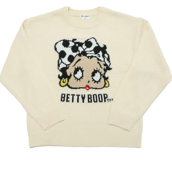 アニメキャラクター グラフィックニット BETTY BOOP（ベティ・ブープ
