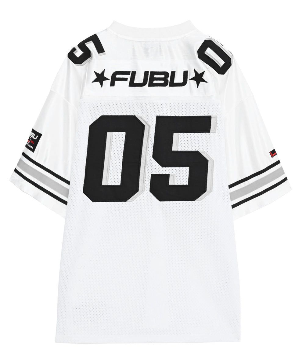 新作】【FUBU／フブ・オリジナルゲームシャツ（ホワイト）】ストリート