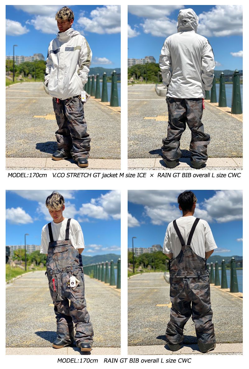 23-24 VOLCOM/ボルコム RAIN GORE-TEX BIB overall メンズ レディース