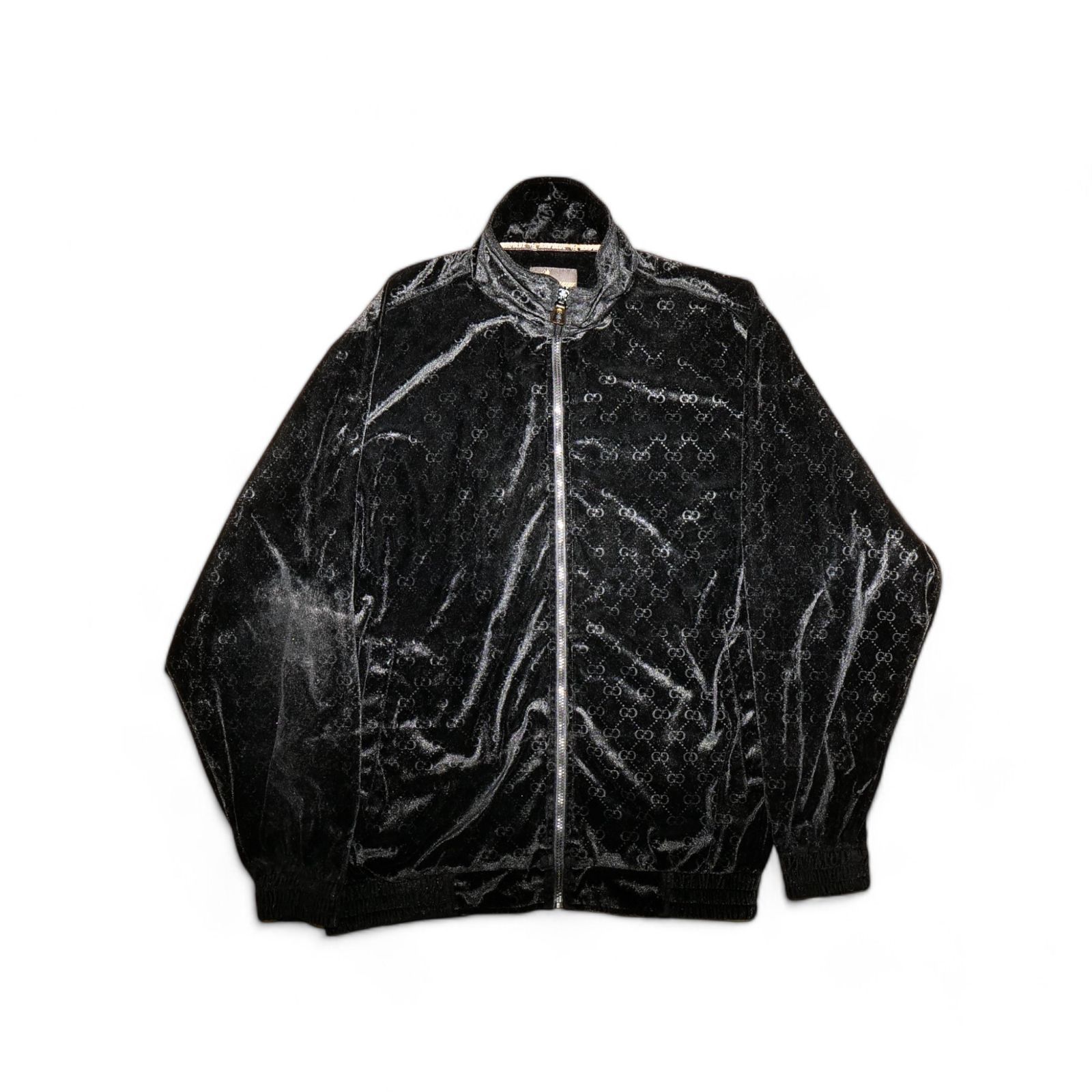 GUCCI グッチ ブートレグ GG柄 ベロア トラックジャケット ブルゾン