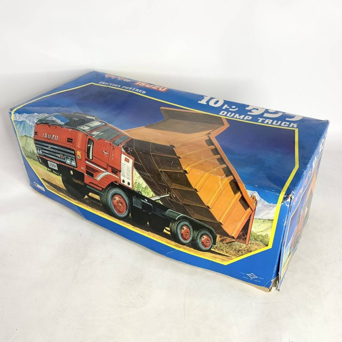 昭和レトロ ダイヤ 寺井商店 特大 ISUZU 10トン ダンプ トラック