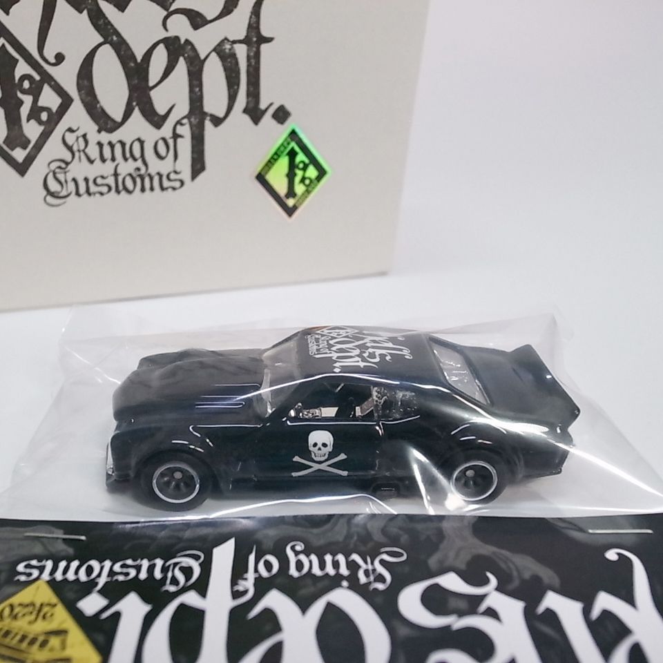 箱付き・カシメもドクロ 】 ホットウィール hellsdept 1/64