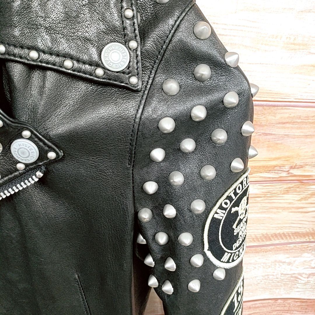 良品】HYSTERIC GLAMOUR ヒステリックグラマー ダブルライダース