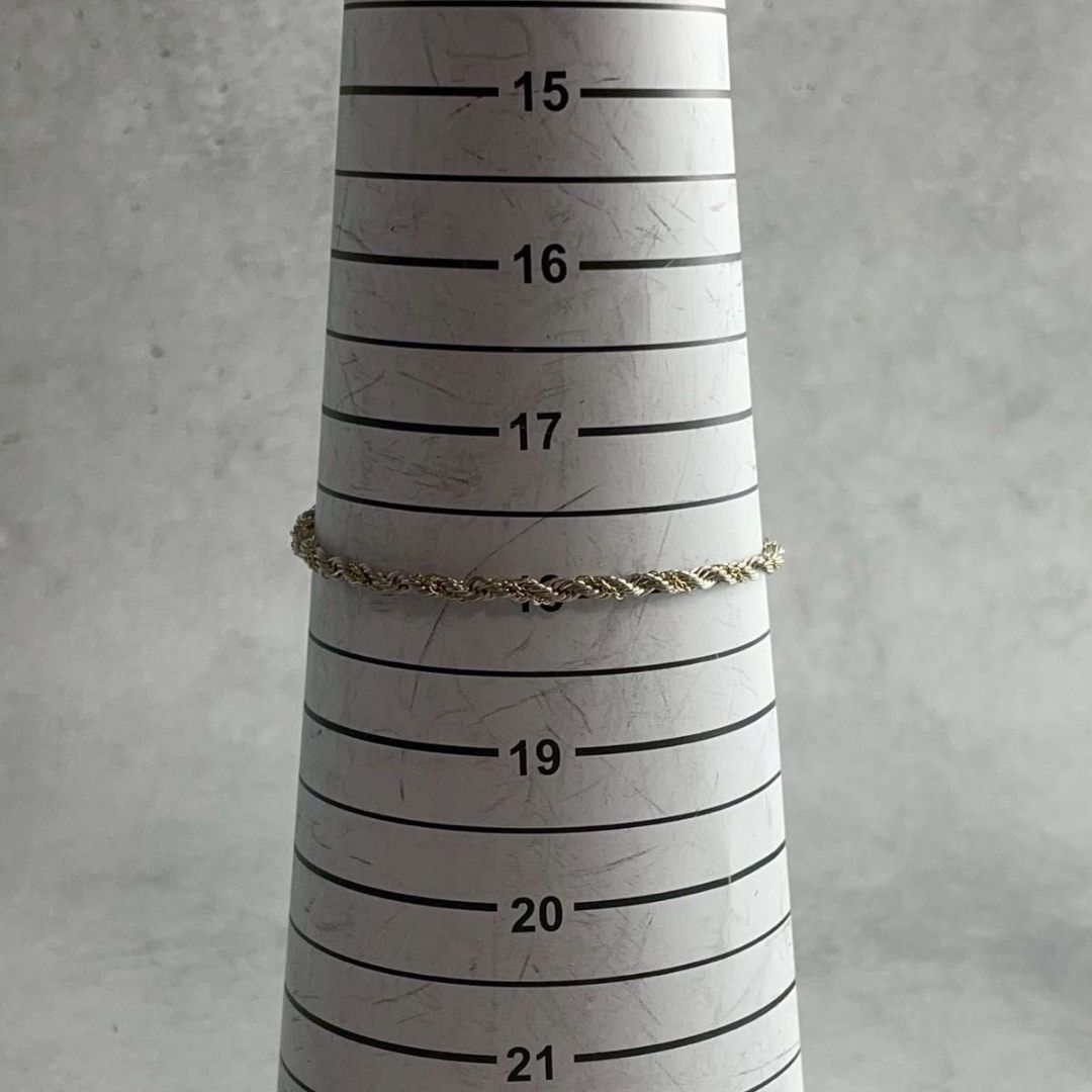 ティファニー ツイスト ロープ チェーン コンビ ブレスレット TQ2fe