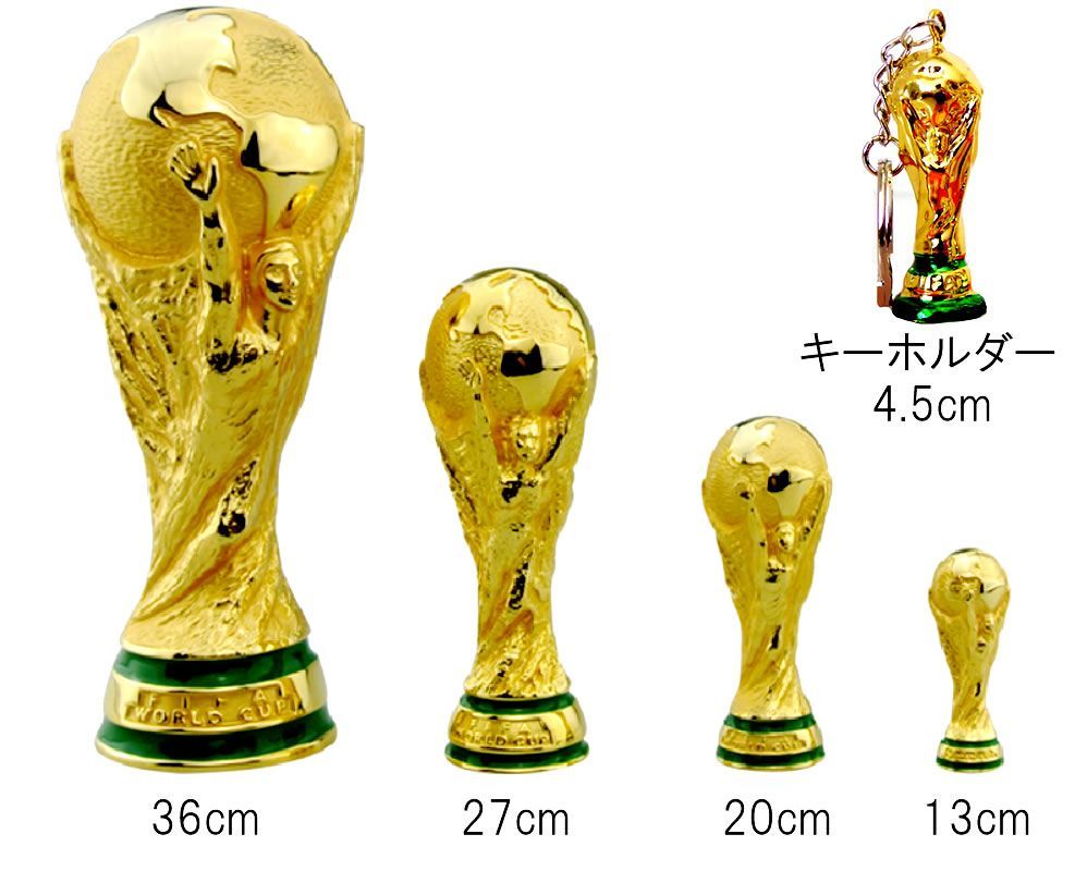 1280円～ワールドカップ 各種レプリカトロフィー（キーホルダータイプ