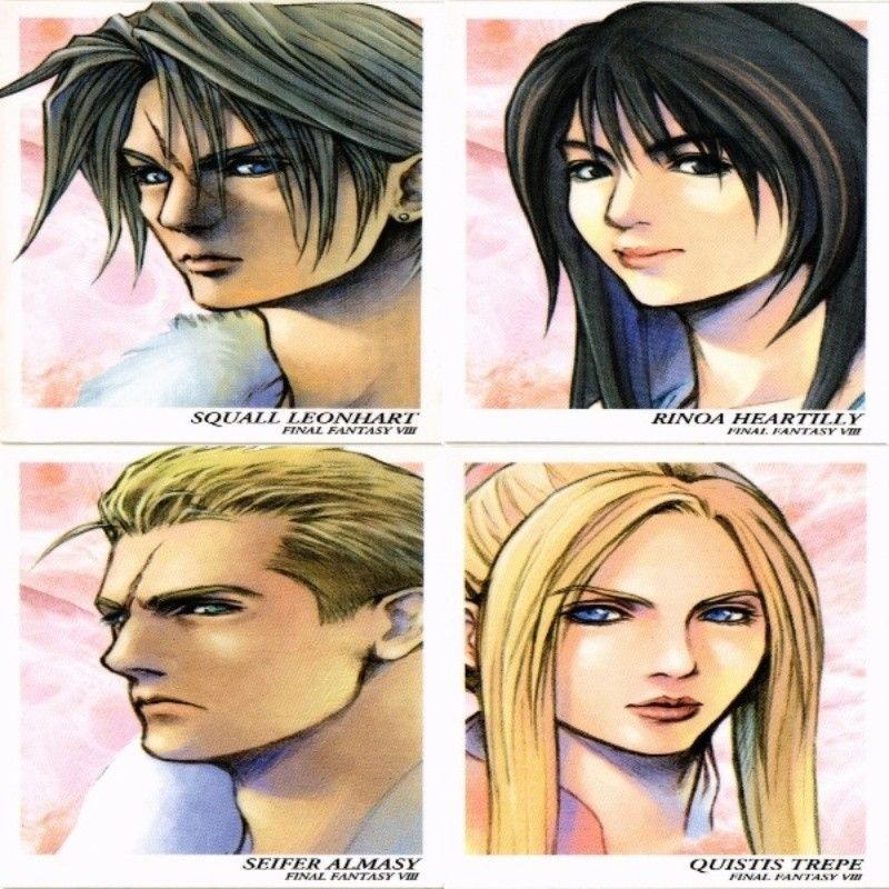 fy7 d-1 スコール リノア サイファー キスティス FF8 ファイナル