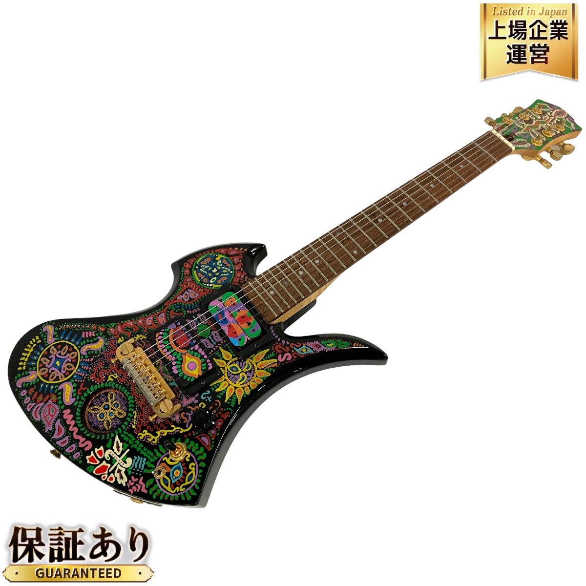 HIDE サイケ仕様 モッキンバード エレキ ギター 弦楽器 中古 良好