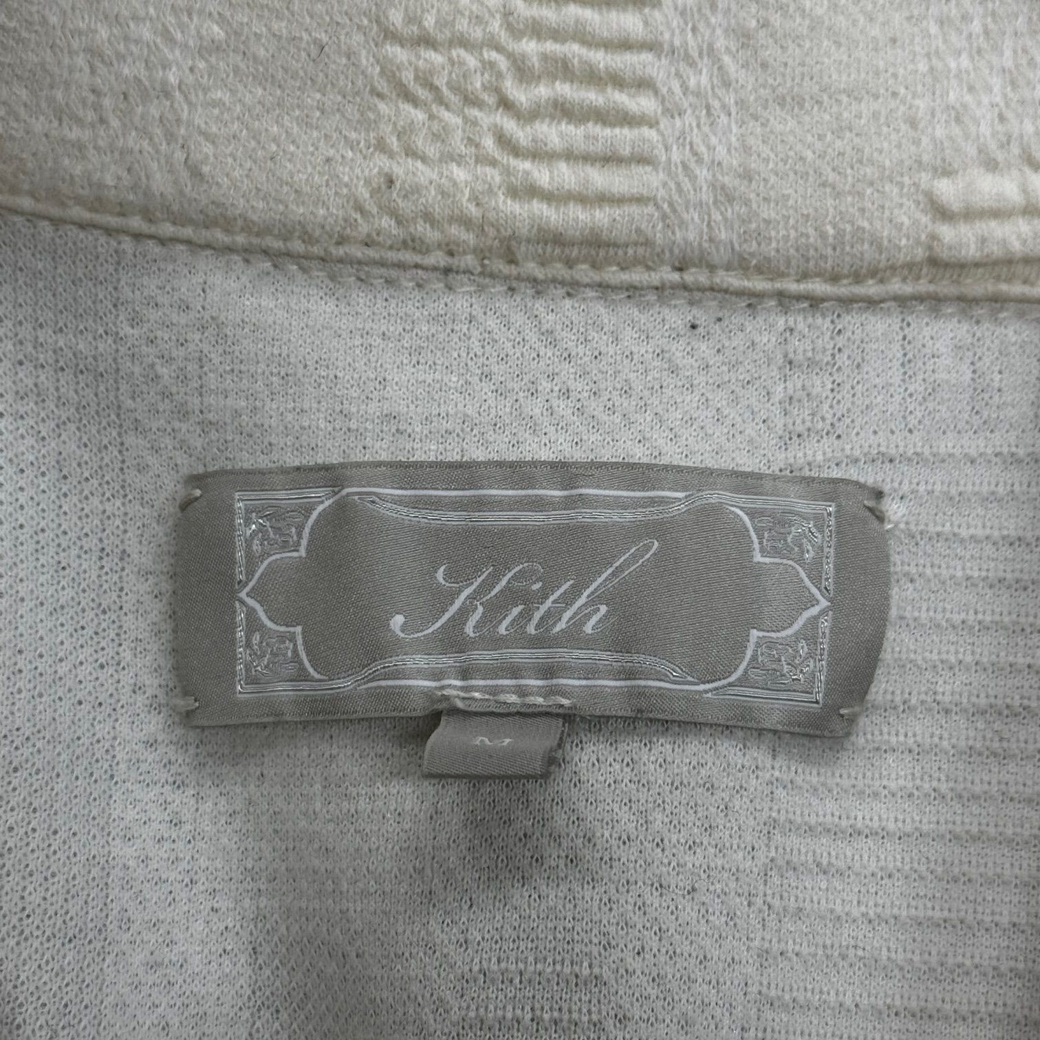 参考上代33470円 KITH 24SS Geometric Knit Cohen Shirt ジオ