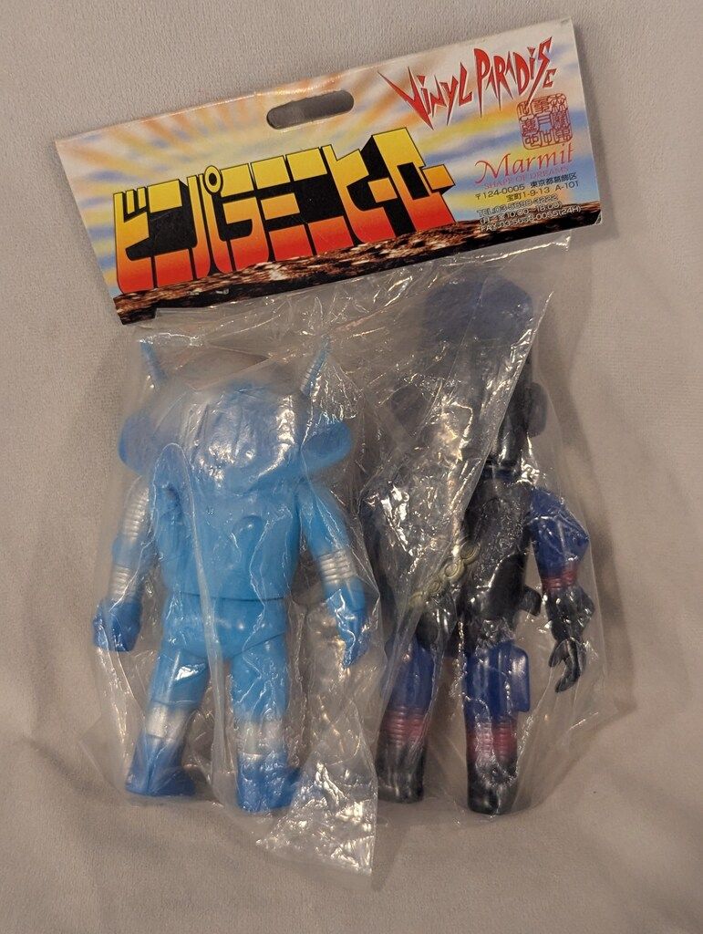 マーミット ビニパラミニヒーロー レイトーマン & ギョライマン/ビニ