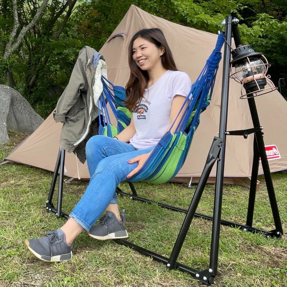 人気商品】LandField ランドフィールド 3WAY 自立式ハンモック