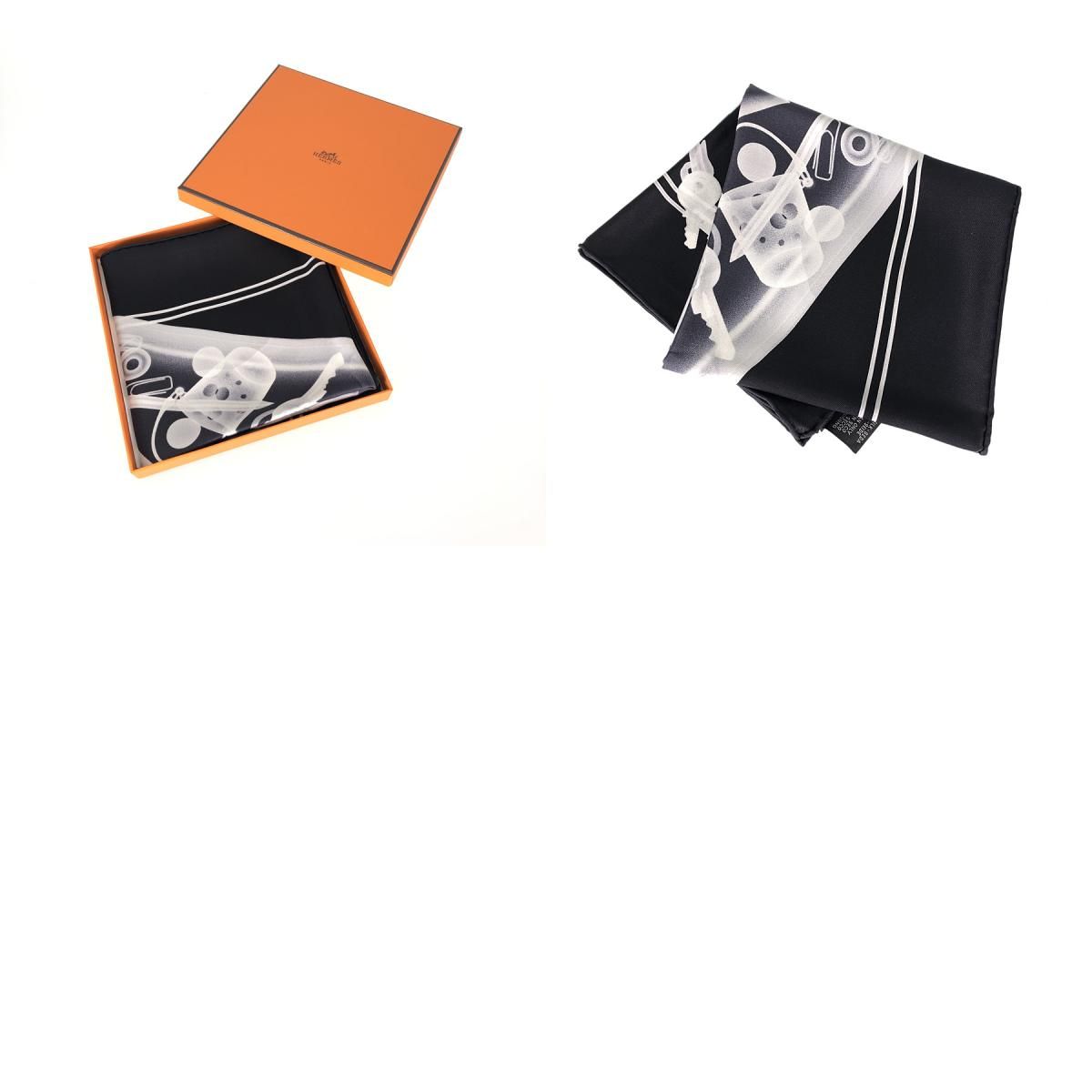 エルメス HERMES カレ70 PLEASE CHECK IN プリーズ チェックイン