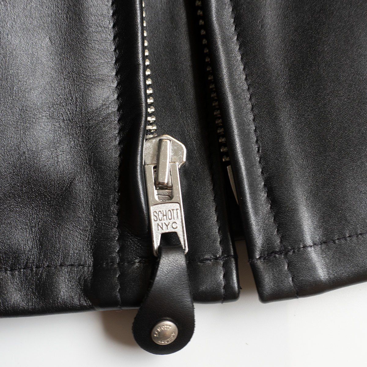 美品/ビッグサイズ】SCHOTT【641/シングルライダースジャケット】44