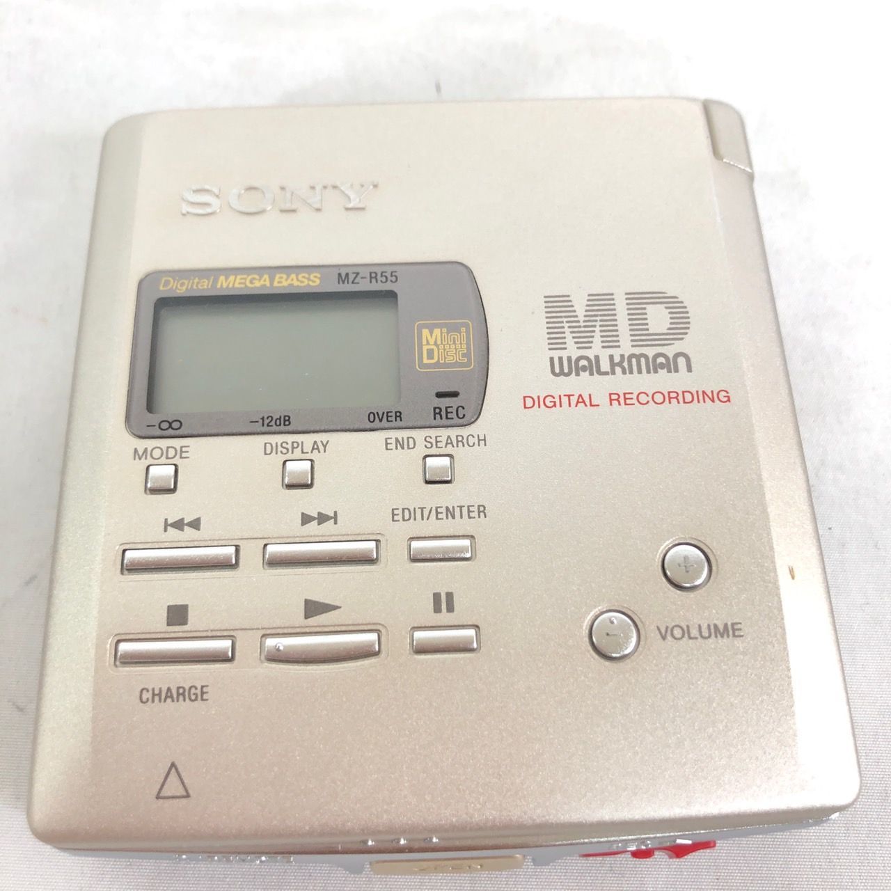 SONY MD ウォークマン MZ-R55 ヴィンテージゴールド 1998年発売