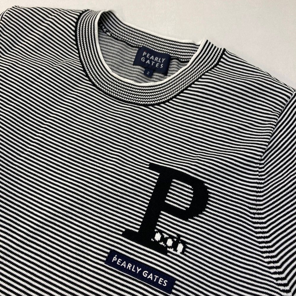 サイズ：2 PEARLY GATES パーリーゲイツ ×Disney ニットセーター プー