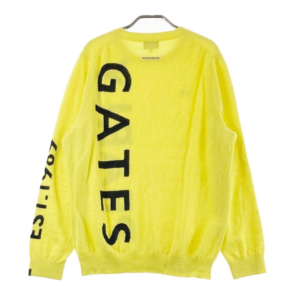サイズ：6 PEARLY GATES パーリーゲイツ カシミヤ ニットセーター