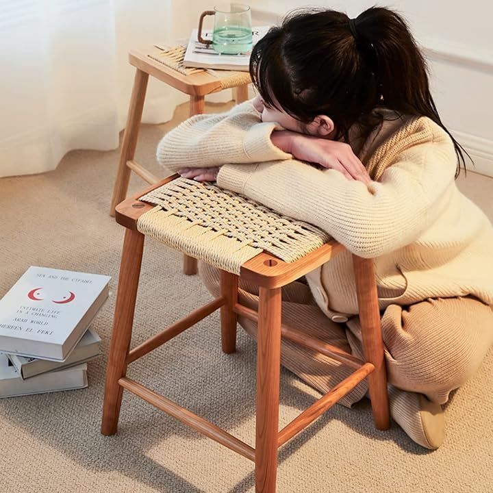 英国アンティーク木製キッチンチェア/ダイニングイス/椅子/飾り棚(89