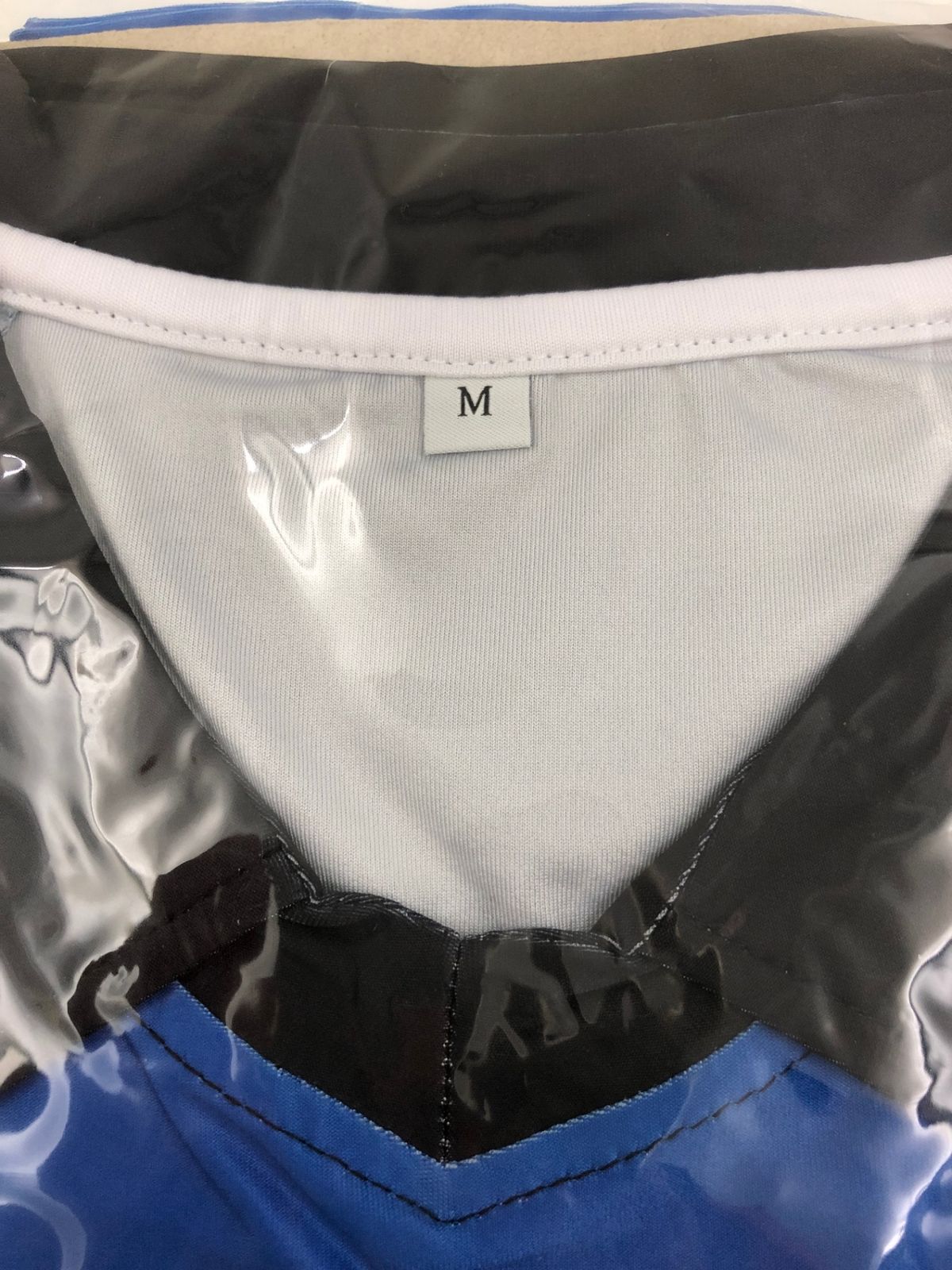 ♪) 千切豹馬 ユニフォーム風 Tシャツ ブルー Mサイズ DMMスクラッチ