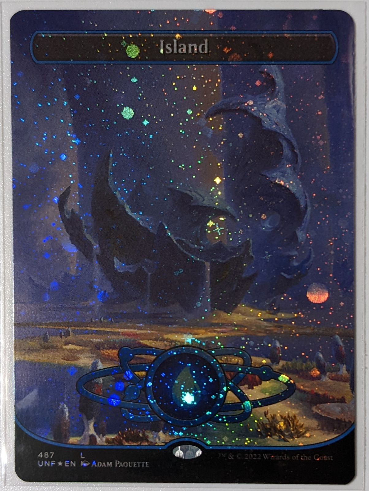 日語 基本土地 ギャラクシーフォイル セット 日語 基本土地