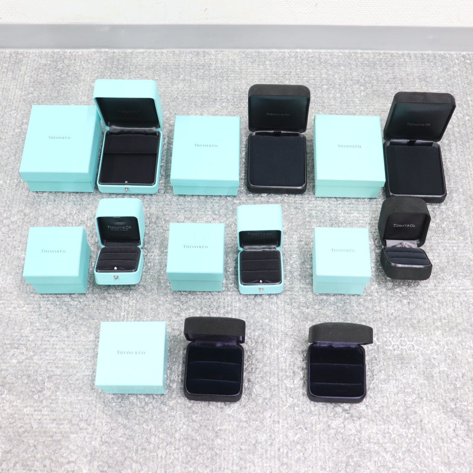 江崎べっ甲店 三段 折りたたみ ジュエリーボックス 宝石箱