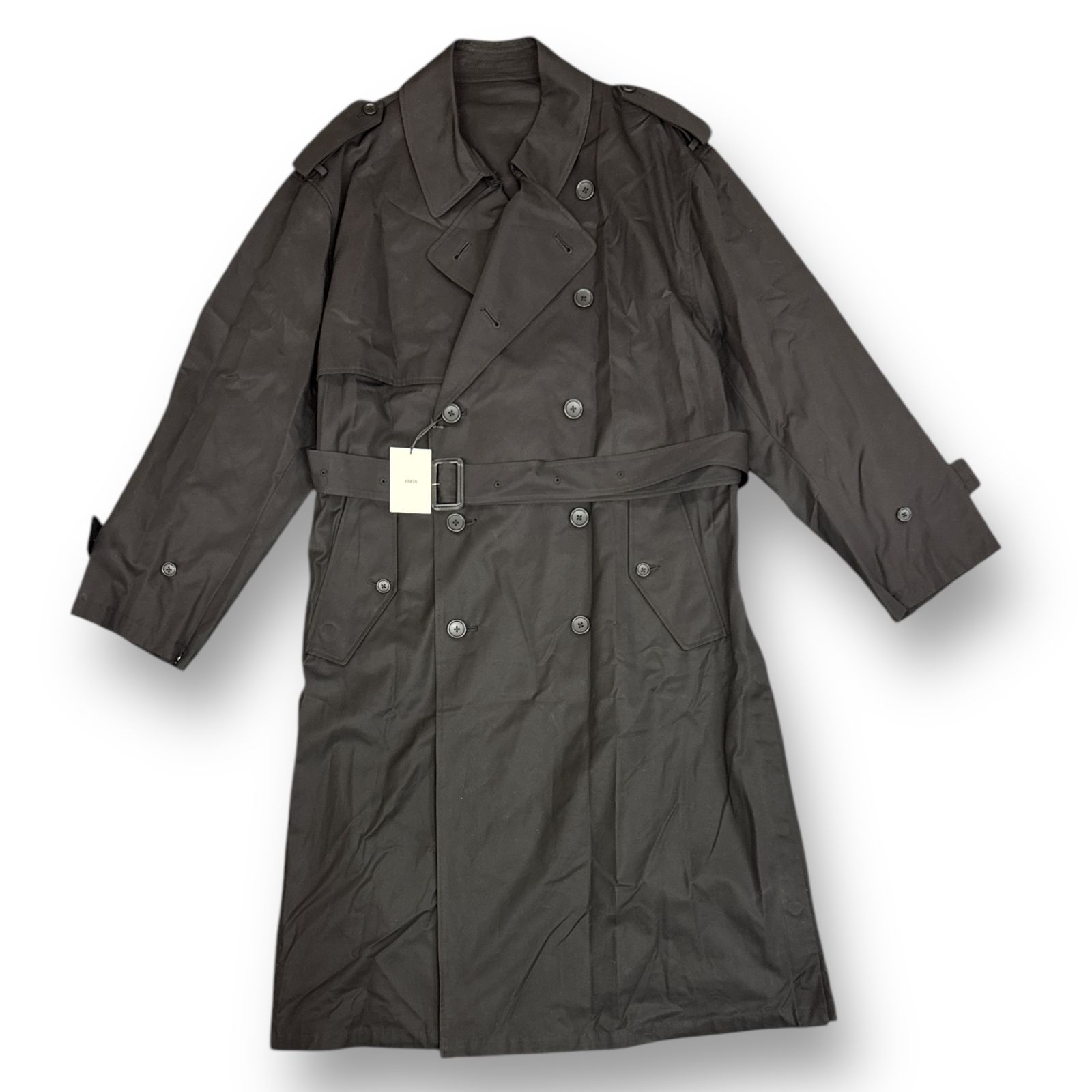 参考上代126500円 未使用品 stein 22AW OVERSIZED TRENCH COAT