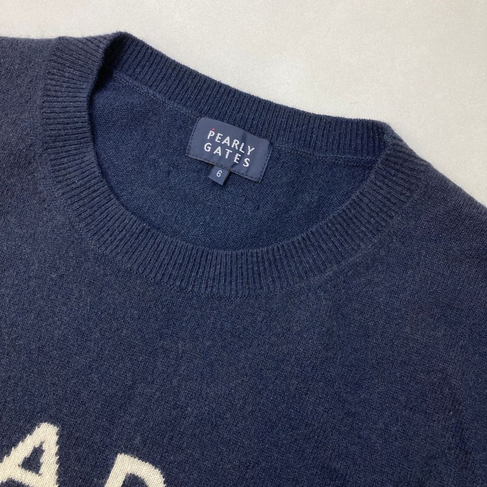 セール♥パーリーゲイツ カシミヤニット サイズ0 ネイビー 公式通販