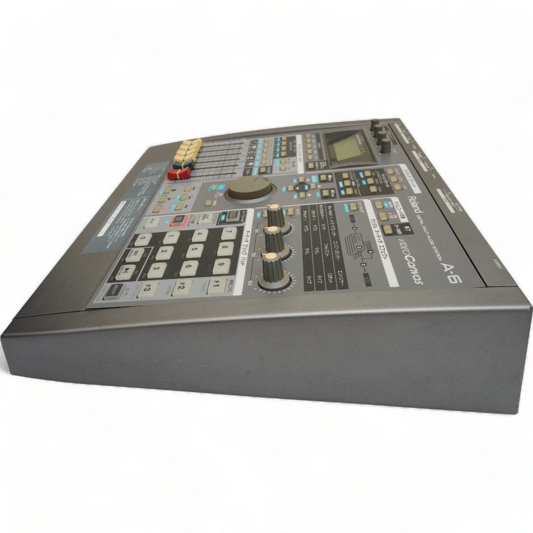 動作美品】 Roland ローランド A-6 VIDEO Canvas 動画編集機 DJ機器