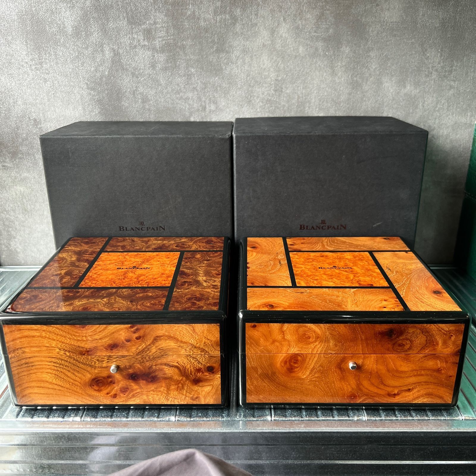 ブランパン BLANCPAIN 空箱 時計ケース BOX 2Pセット - メルカリ