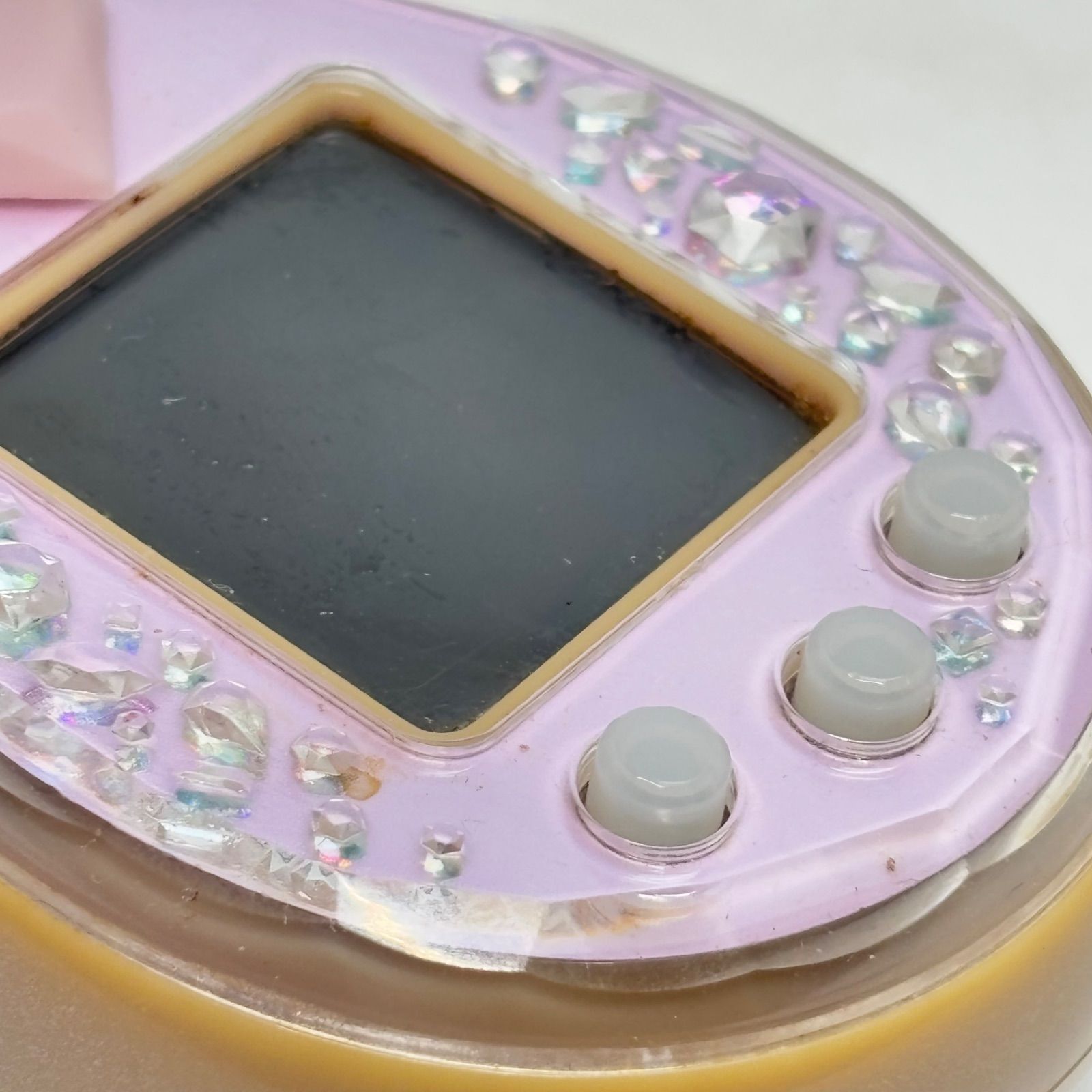 動作正常】たまごっち ピース Tamagotchi P's パープル バンダイ