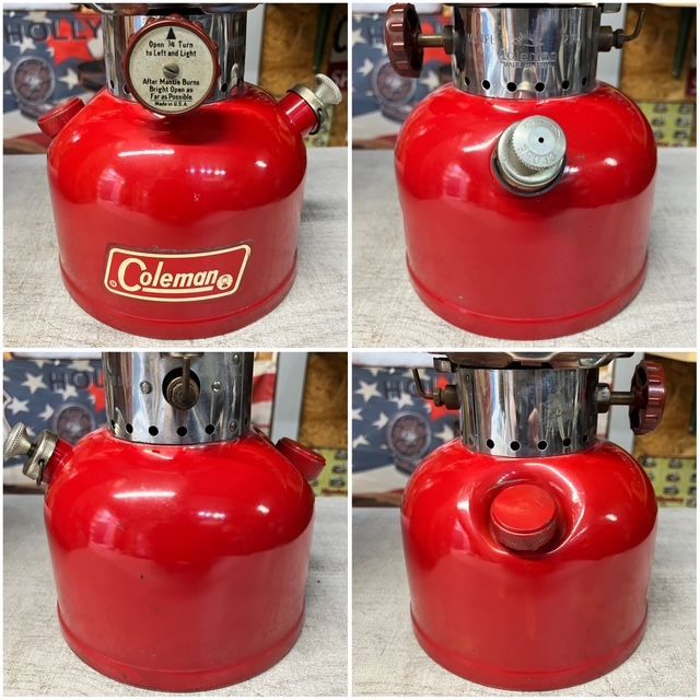 1971年1月 コールマン 200A ランタン (通称ホワイトボーダー) t05 1971