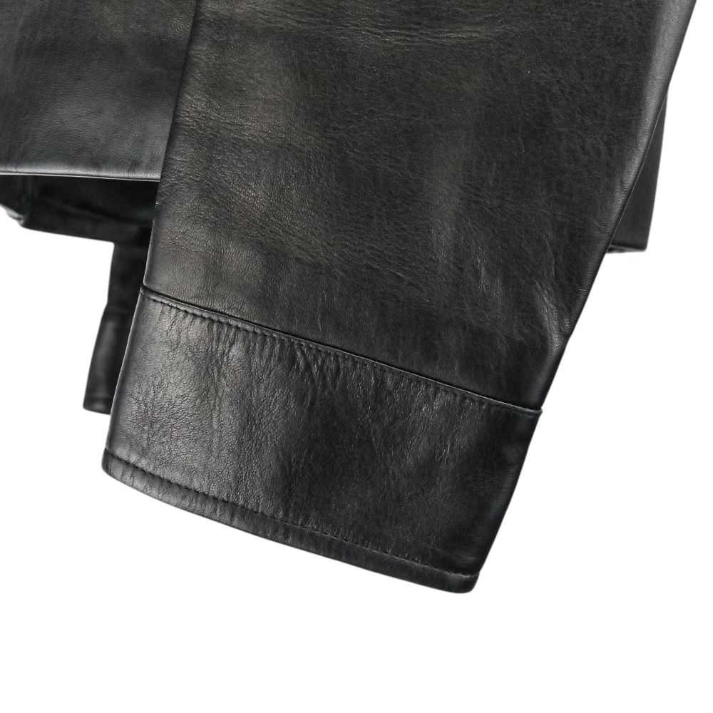 美品 GUCCI グッチ トムフォード期 レザー シングルライダース