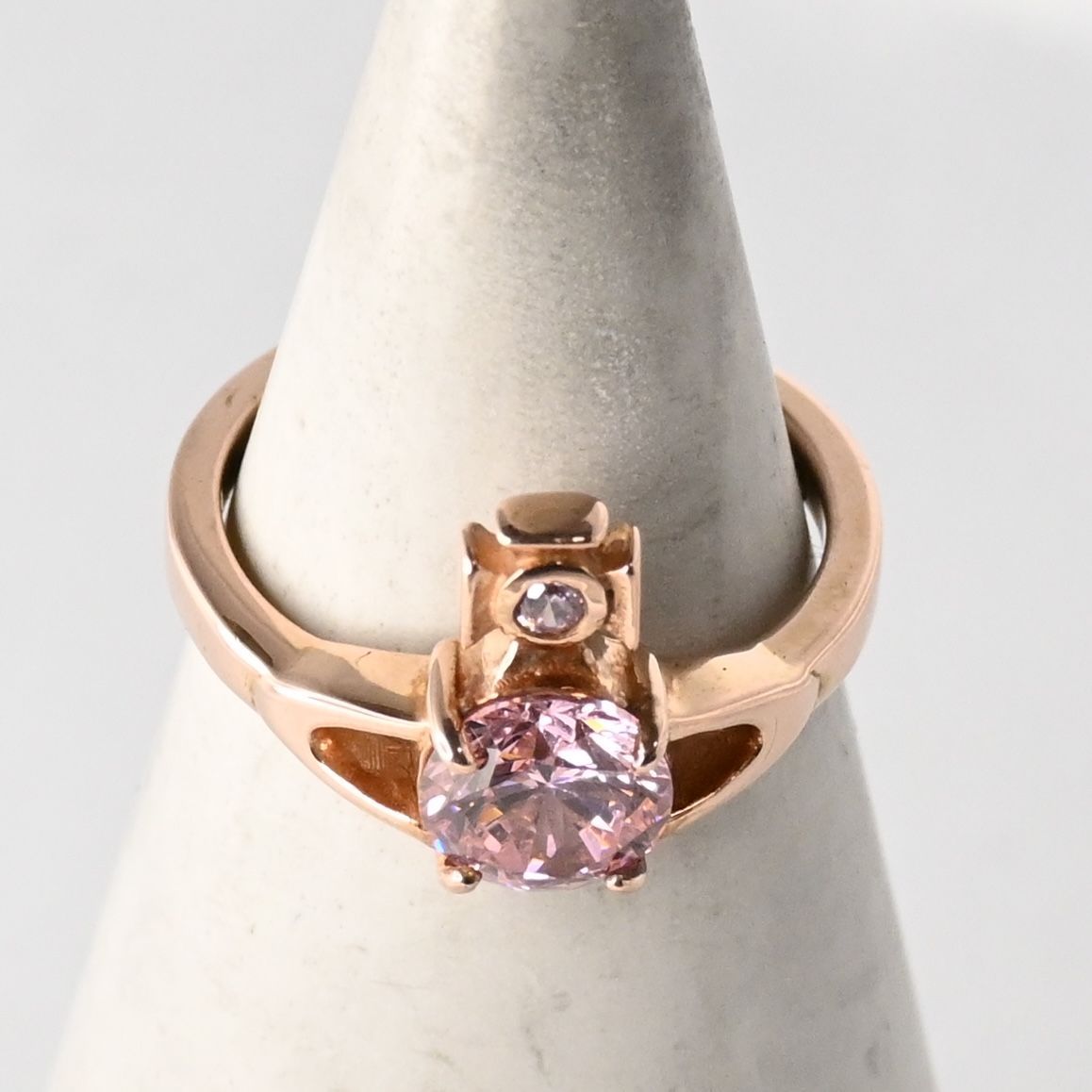 Vivienne Westwood REINA PETITE リング ピンクゴールド サイズXXS 5号