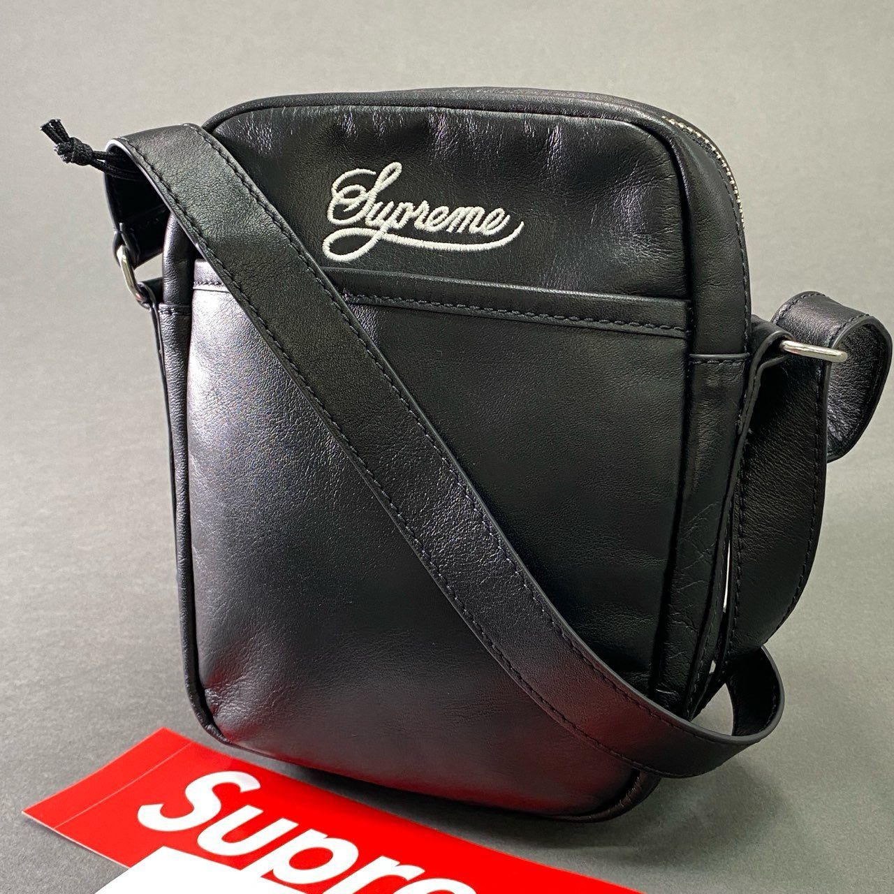 Hg9 SUPREME NIKE シュプリーム ナイキ LEATHER SHOULDER BAG レザー