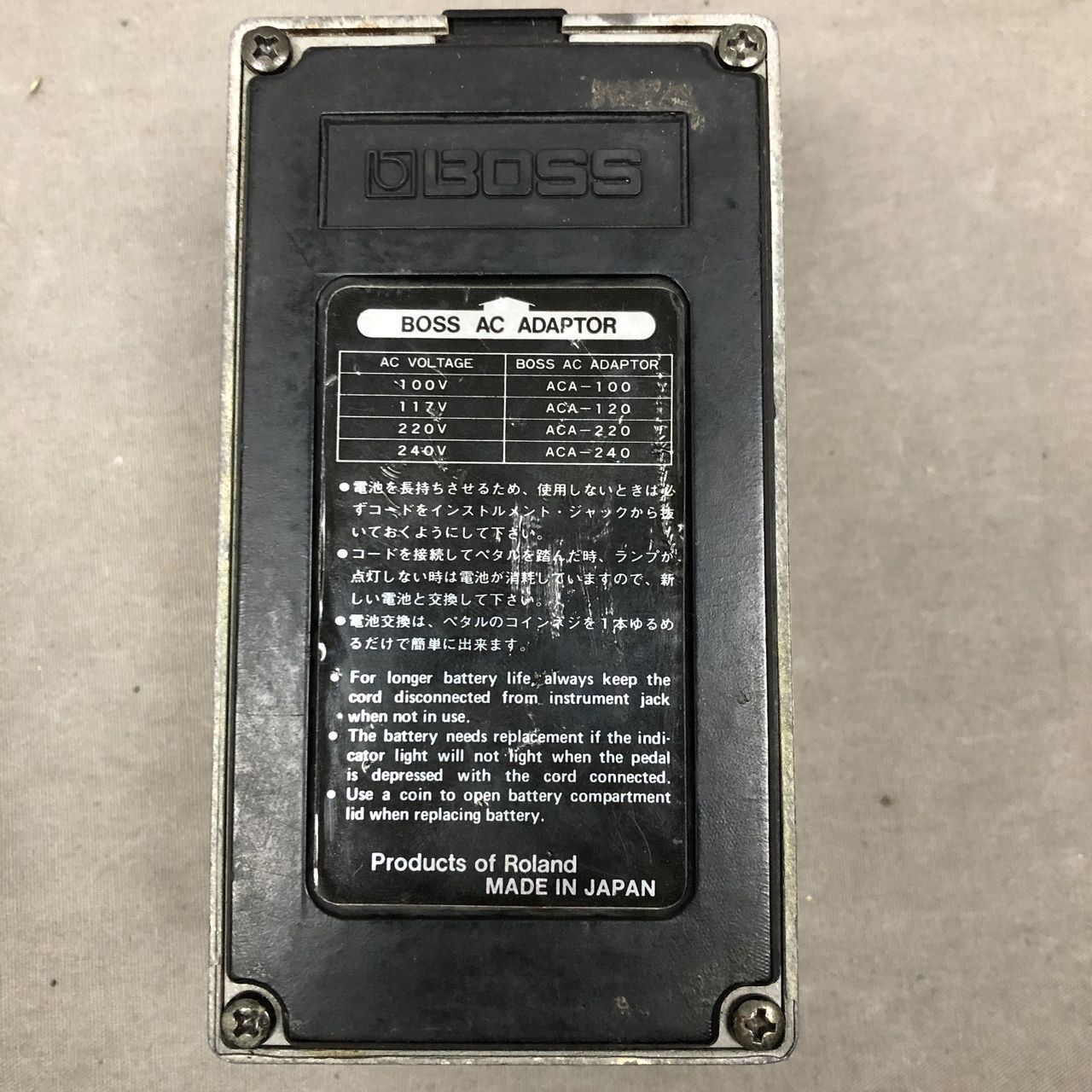 BOSS SD-1 Super OverDrive1981 NEC4558C 初期 f146 - メルカリ