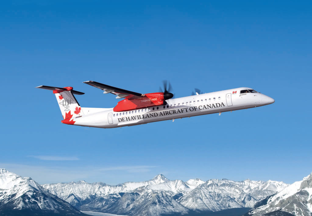 De Havilland Canada delivers OEM refurbished Dash 8-400 to