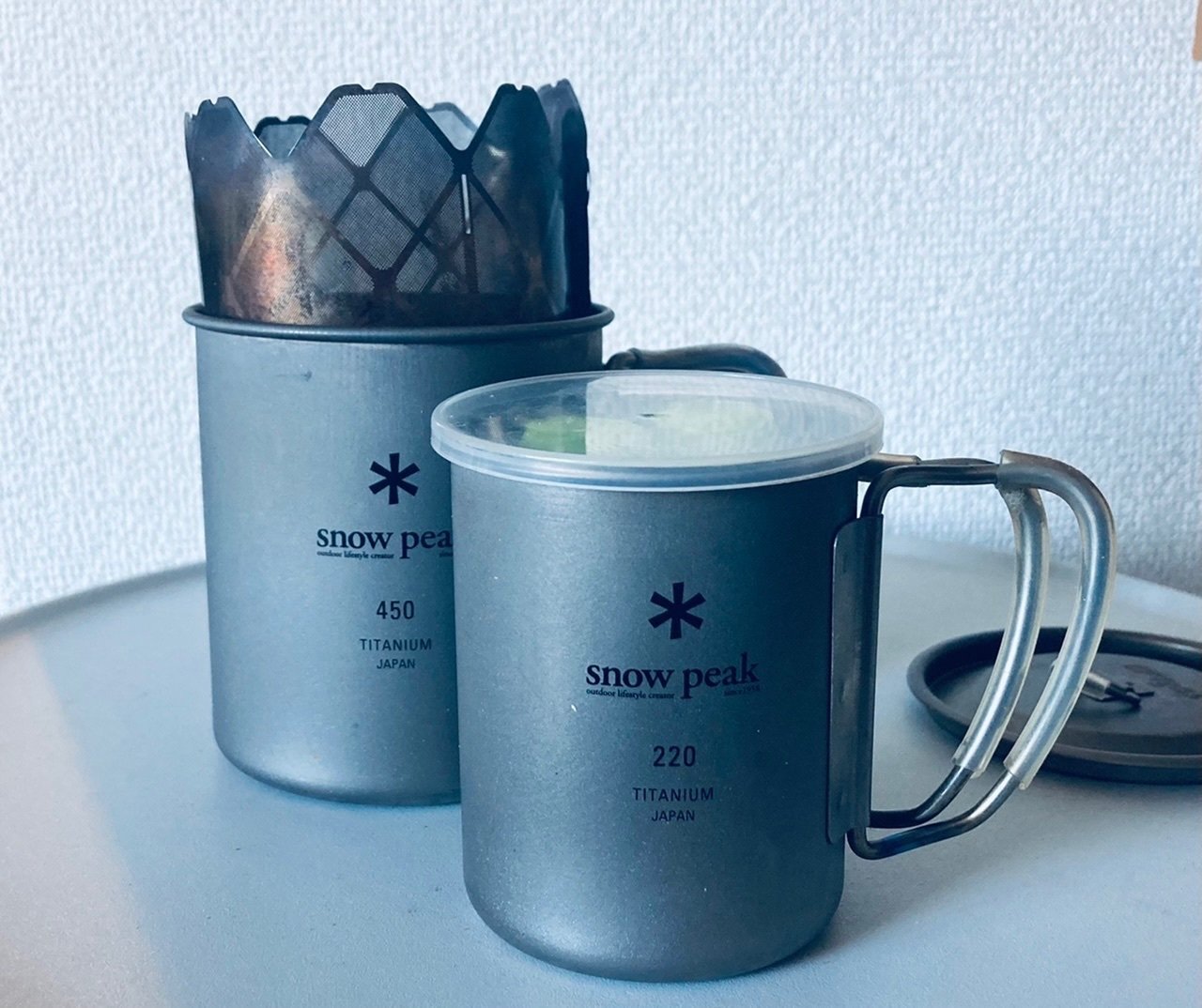 山で使えるミニマルなコーヒーセット｜Daisuke Ueshima©️noicoyamaico