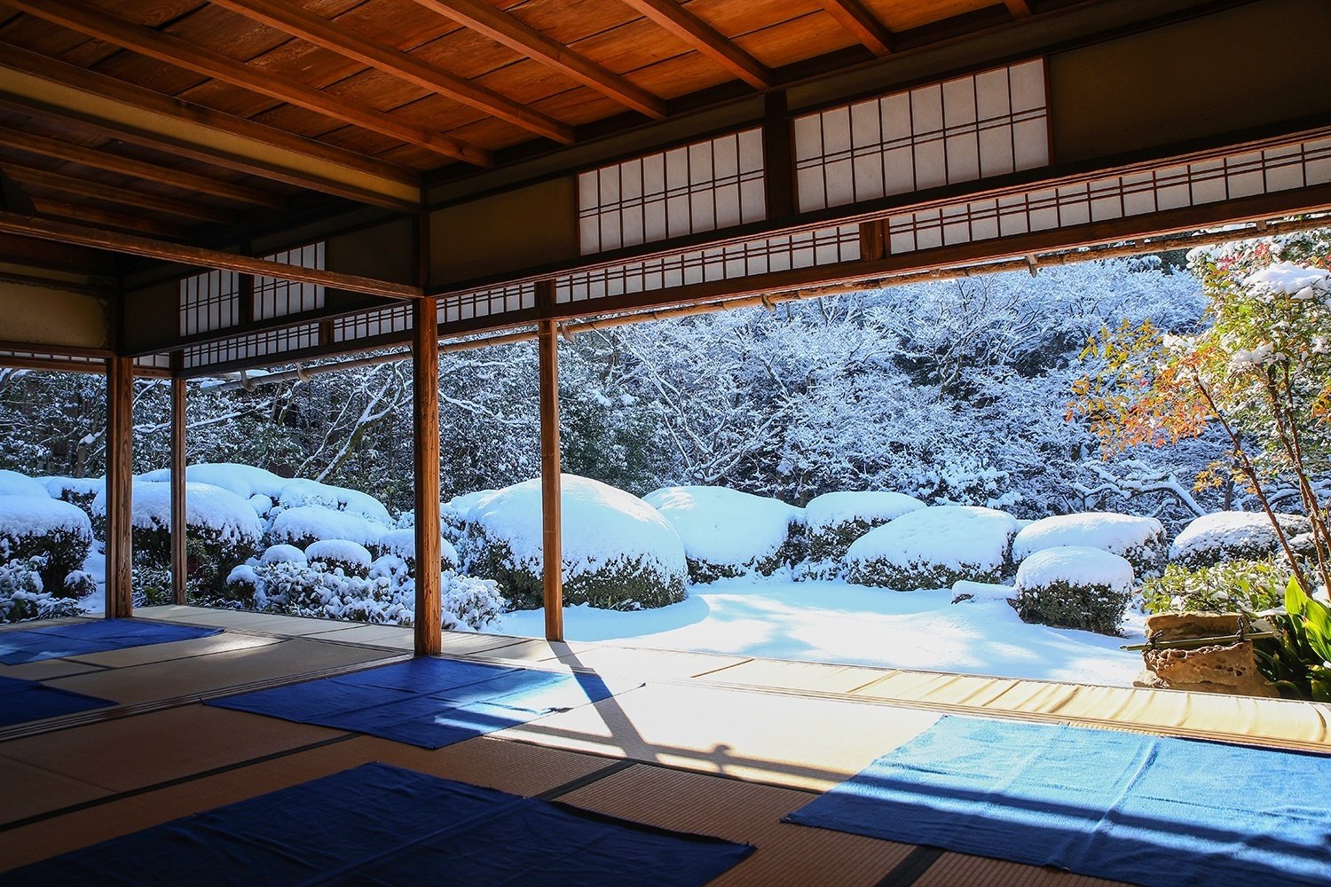 雪の詩仙堂｜京都散歩の旅