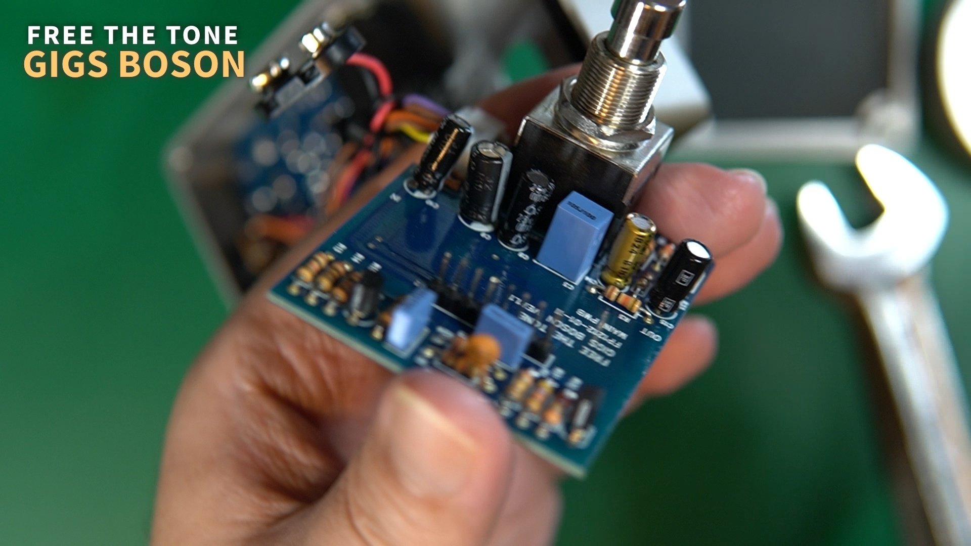 FREE THE TONE GIGS BOSON GB-1Vの修理｜ebi-san