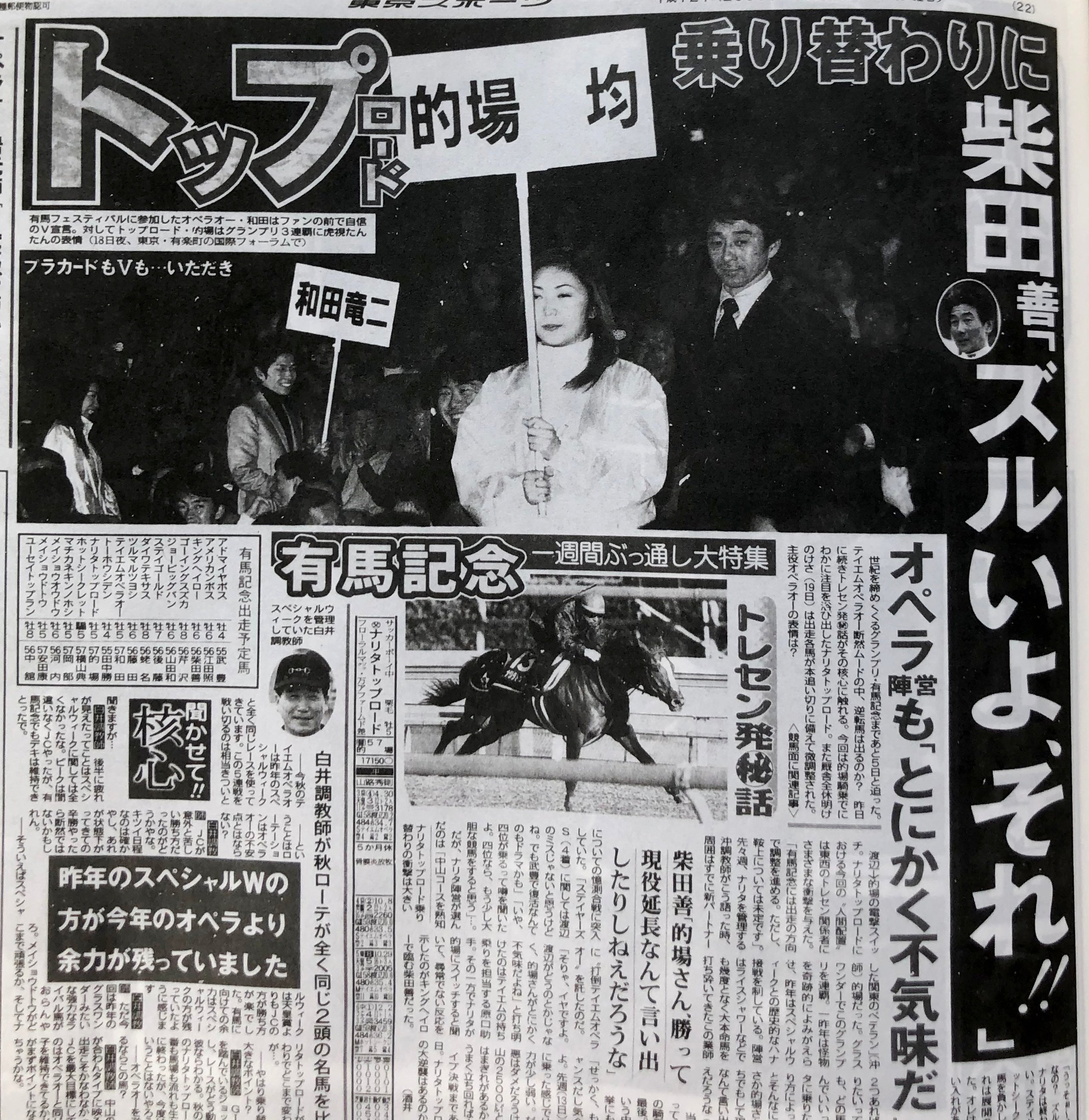 ウマ娘」に新登場でファン歓喜！ナリタトップロードの「今度こそ！」を