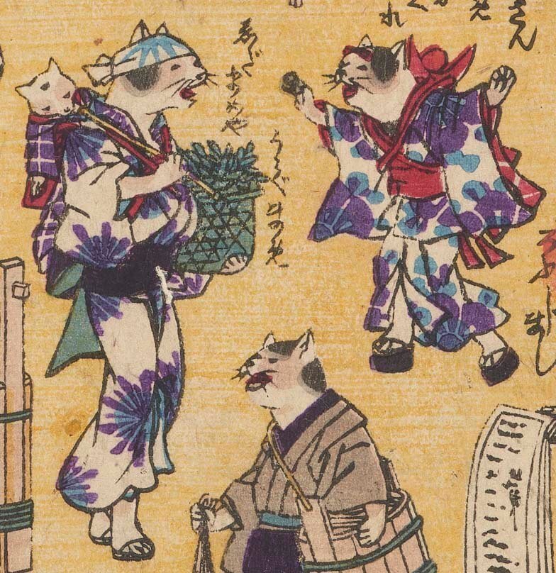 町で働く猫たちをご紹介します｜太田記念美術館