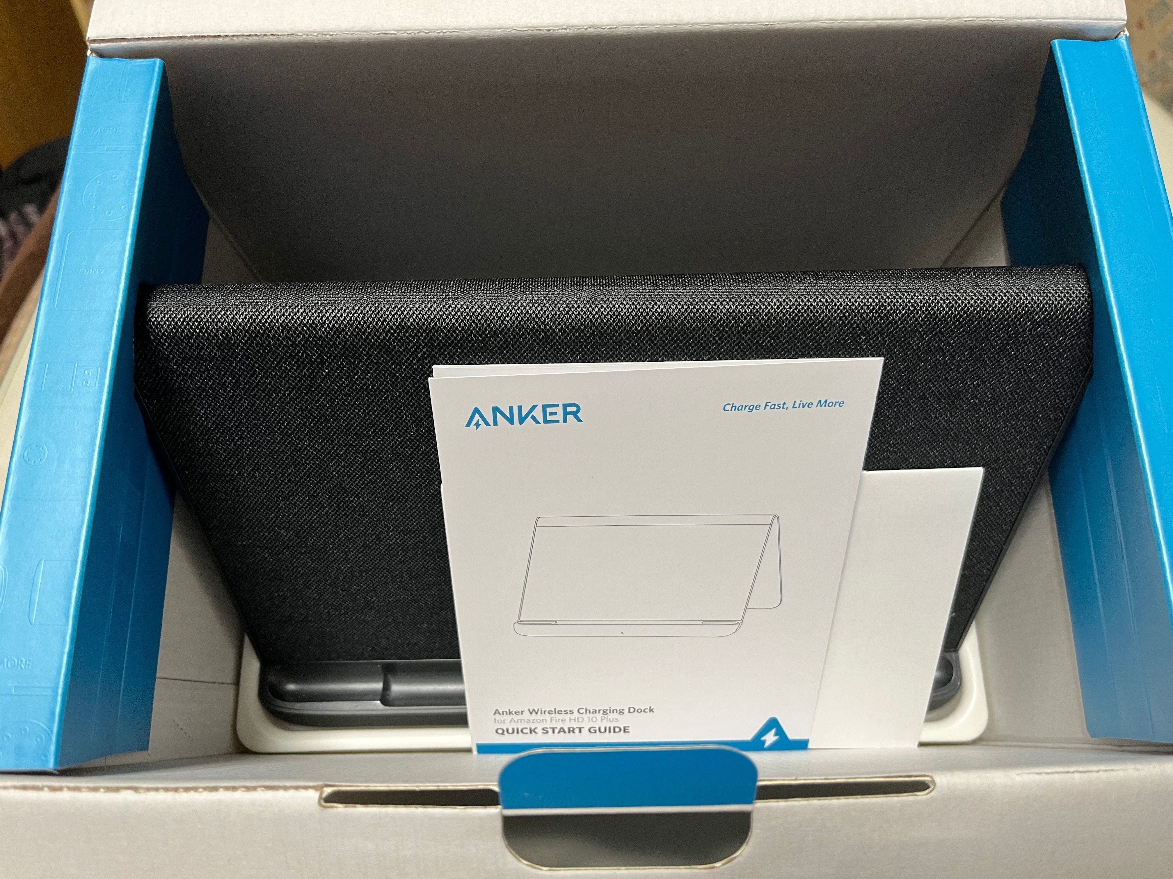 Fire HD 10 Plus用ワイヤレス充電スタンドを買ったはなし｜watariko