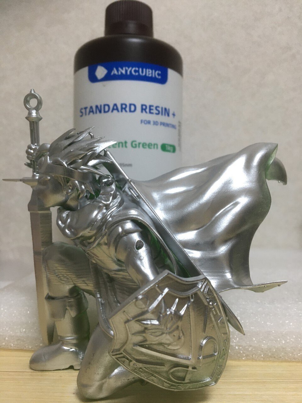 3Dプリンターのアマゾンでのレジンの使用感想｜3Dプリンター戦記