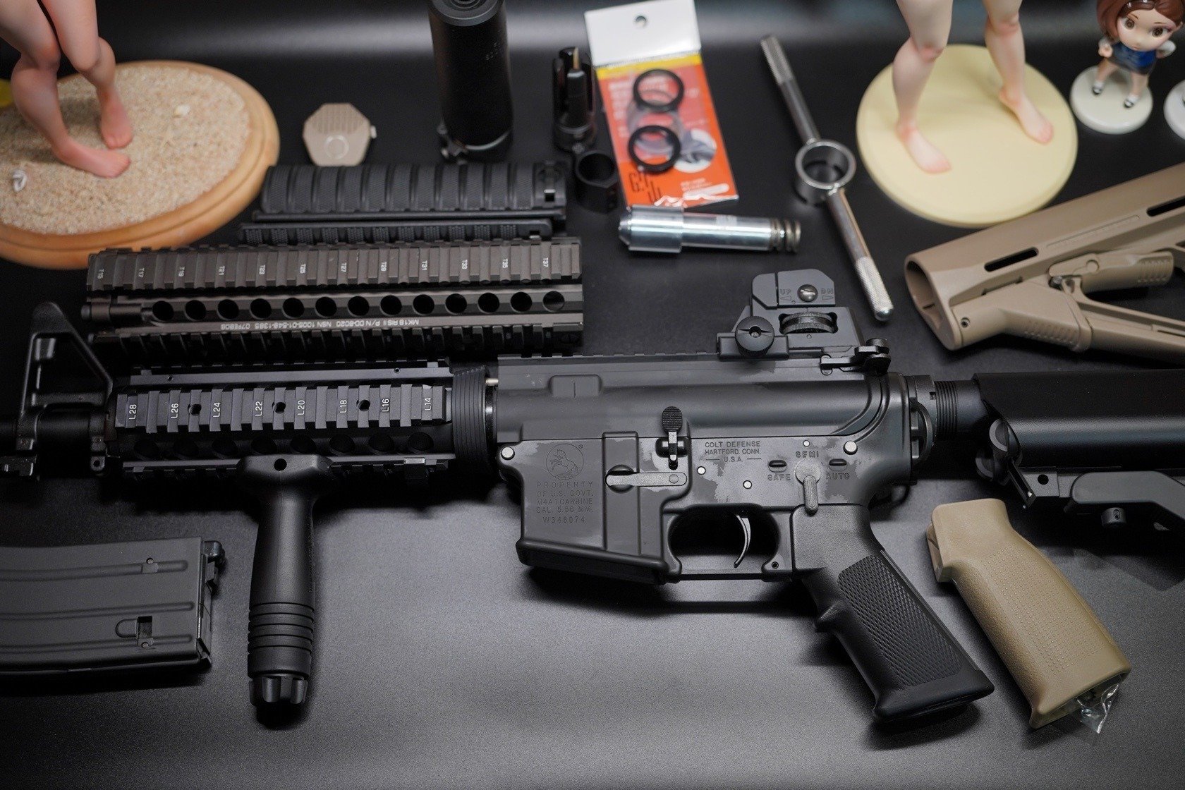 東京マルイCQBRベースでMK18 mod.1カスタム化｜小武