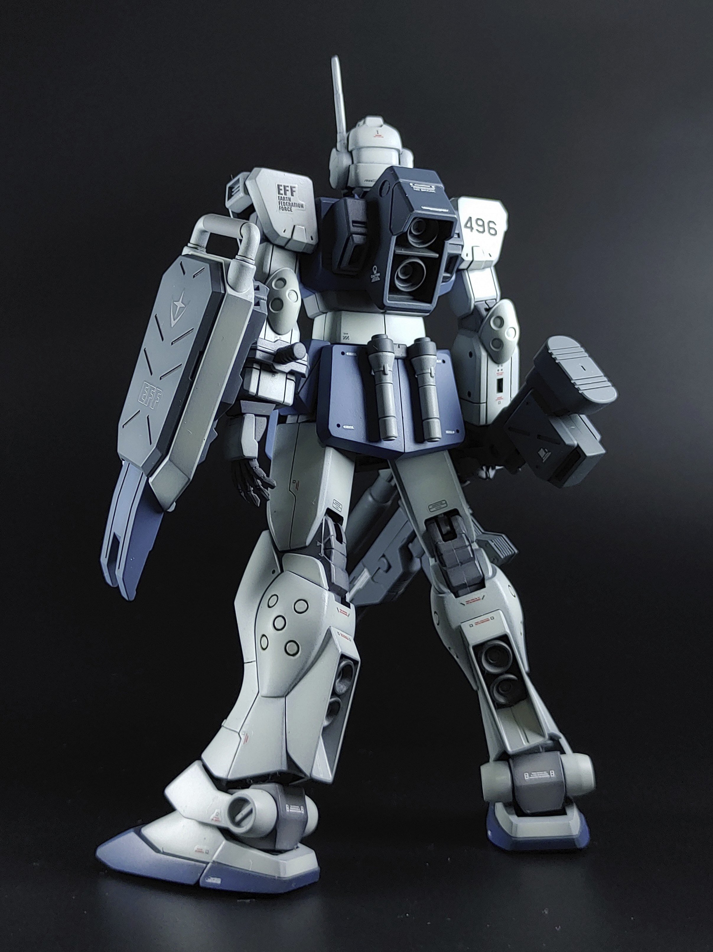 完成】HGUC ジム・コマンドとスナイパーⅡとスパルタン｜やきそば