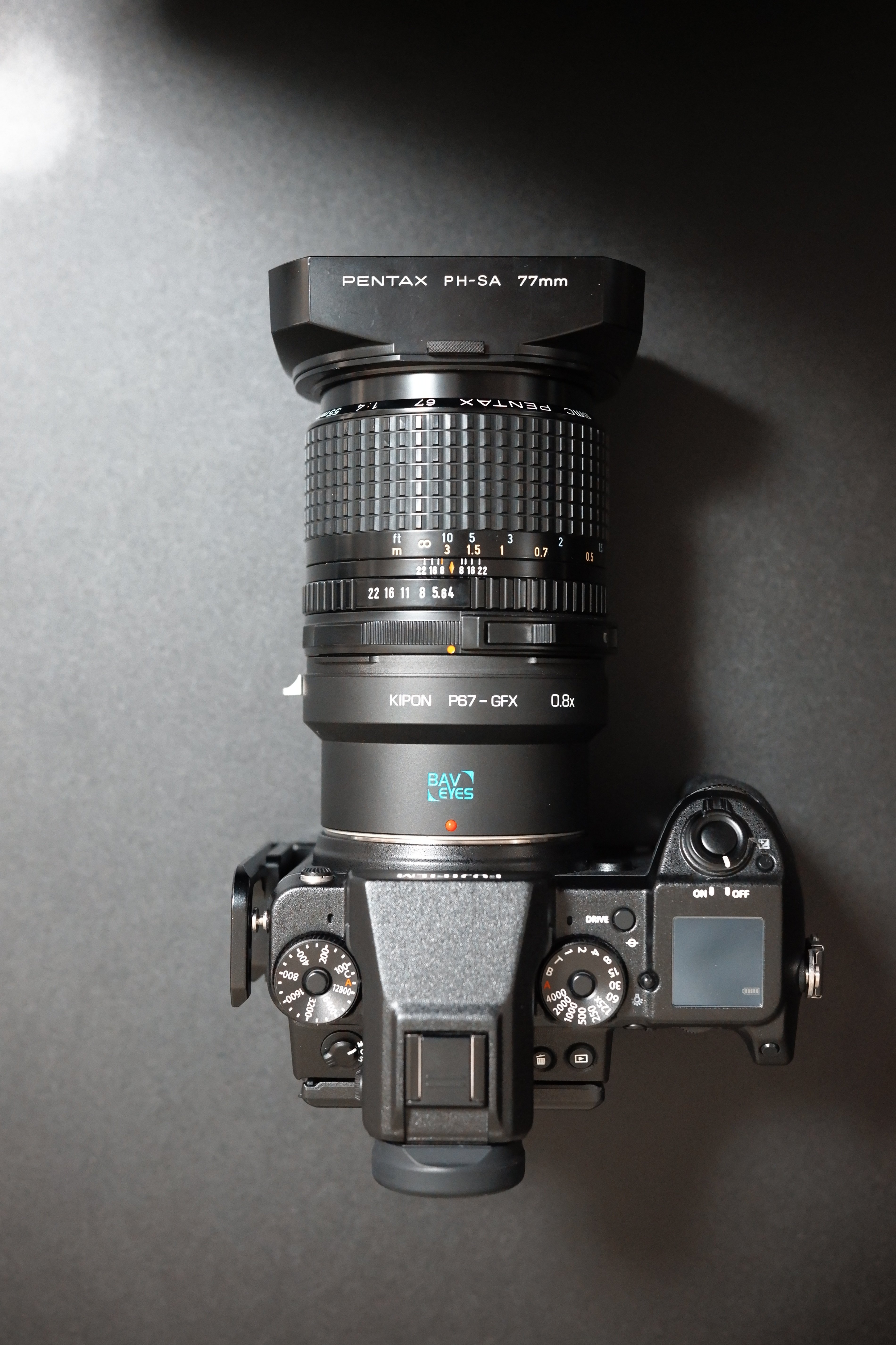 レビュー】PENTAX SMC 67 55mm F4をGFXとフォーカルレデューサーで使う