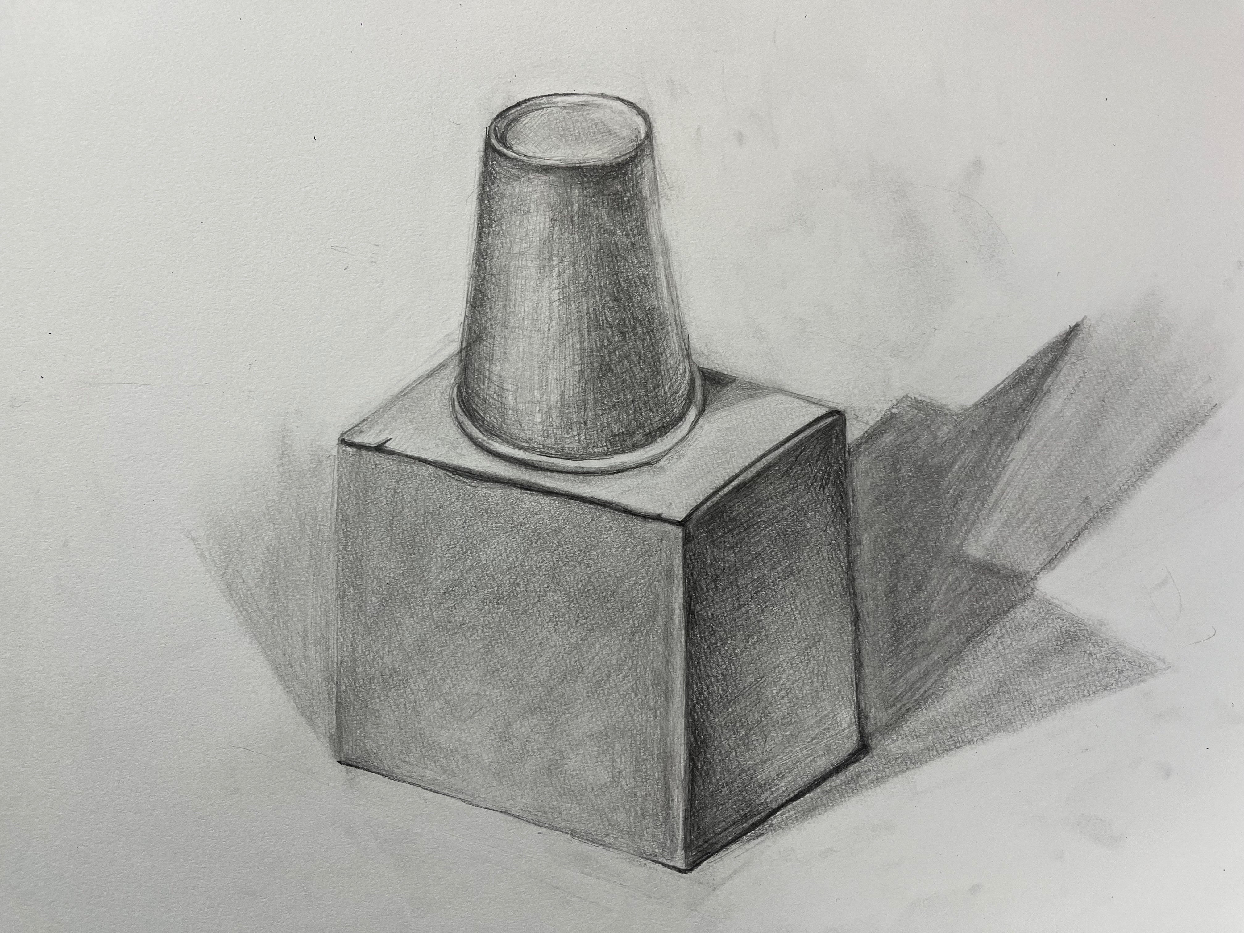 デッサン記録｜ここ