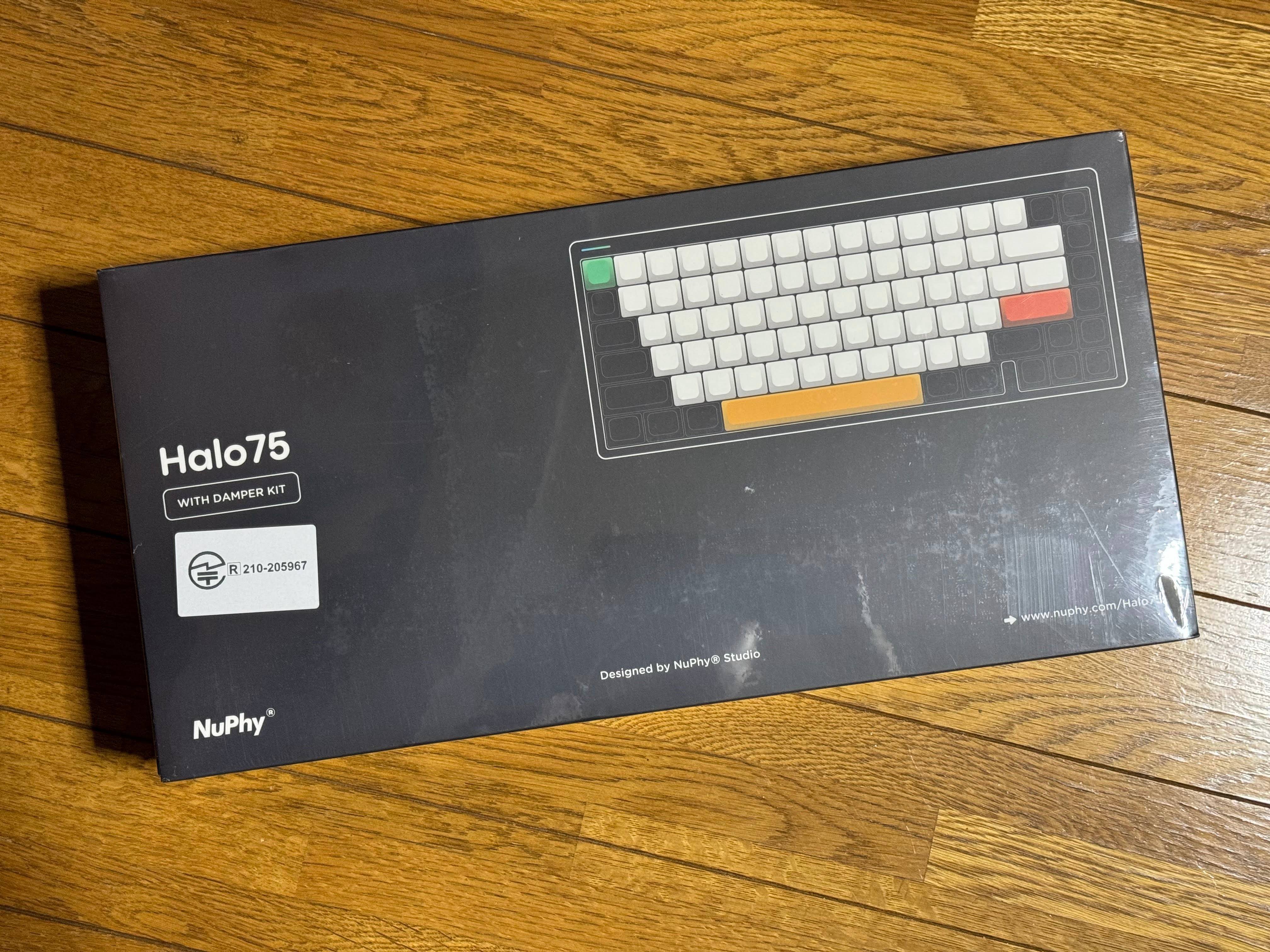 Nuphy Halo75を買いました｜なにがし