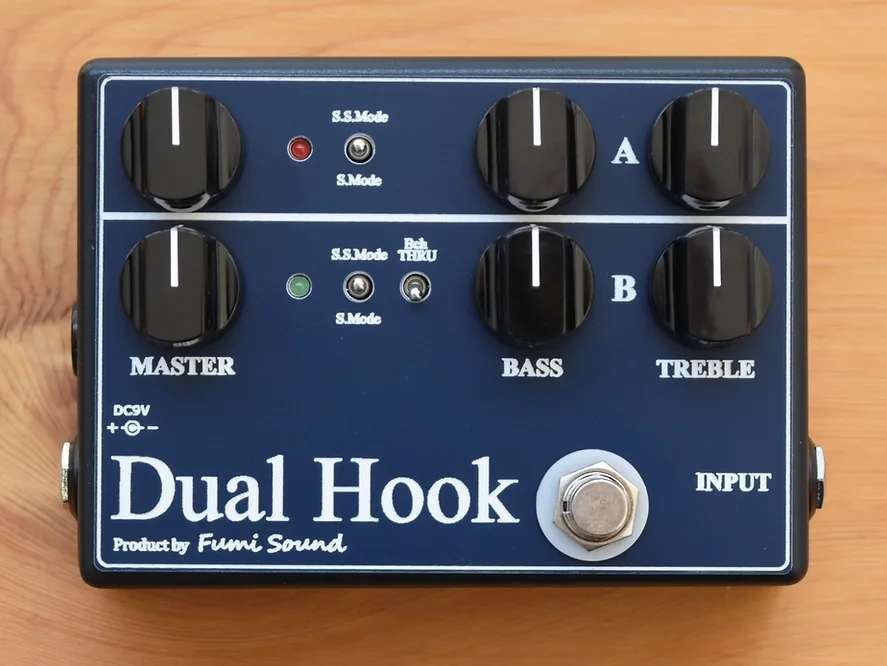 Dual Driver】Fumi Soundの新作ドライブプリアンプ！｜ポング