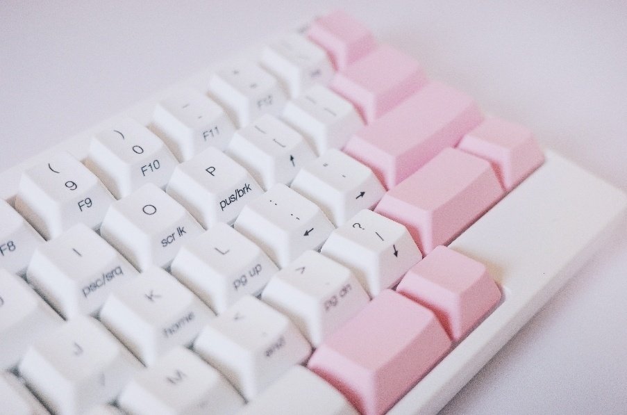 HHKB雪モデルを桜色に！【数量限定 第一弾 桜キーキャップトップセット