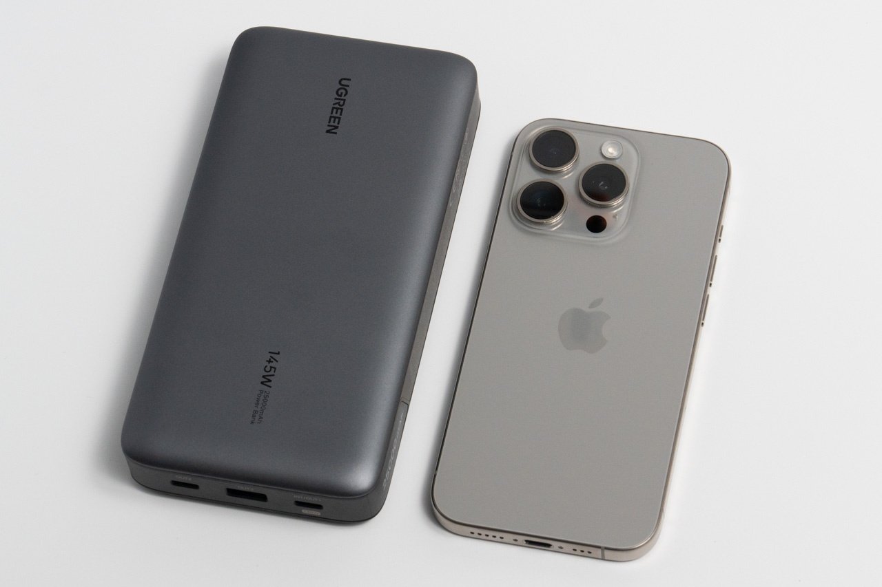 UGREEN 145W 25000mAhモバイルバッテリーをレビュー｜USB PD 3.1対応で